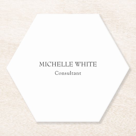 ミニマクラシカルリストプロフェッショナル ペーパーコースター (正面)