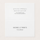 ミニマクラシカルリストプロフェッショナル 名刺 (外部フラット)