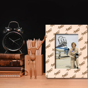 ミニマクールリスト型二面飛行機 レーザー彫刻フレーム