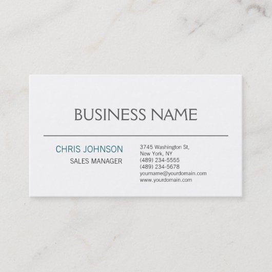 ミニマコンテンポラリーモダンリスト平野 名刺 (正面)