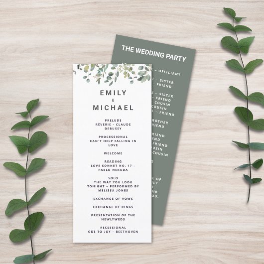 ミニマコンテンポラリーリストのユーカリ