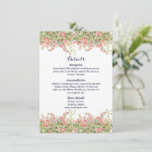 ミニマシンプルスかわいらし離れのブ結婚ランチ エンクロージャーカード (スタンド正面)