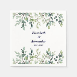 ミニマシンプルスかわいらし離れのブ結婚ランチ スタンダードカクテルナプキン