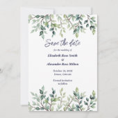 ミニマシンプルスかわいらし離れのブ結婚ランチ セーブザデート (正面)