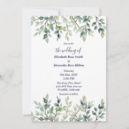 ミニマシンプルスかわいらし離れのブ結婚ランチ 招待状