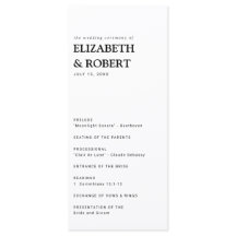 ミニマシンプルスモダン結婚の式ブラックPr