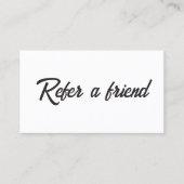 ミニマシンプルリエレガントズム白黒 紹介カード (正面)