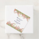 ミニマシンプルリストかわいらしバラつる植物フローラ結婚の フェイバータグ (インサイチュ)