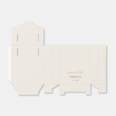 ミニマシンプルリストのクリー結婚ム・サンキュー フェイバーボックス (折り畳みなし)