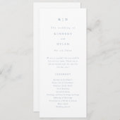 ミニマシンプルリストのダスティブルー結婚ズ プログラム (正面/裏面)