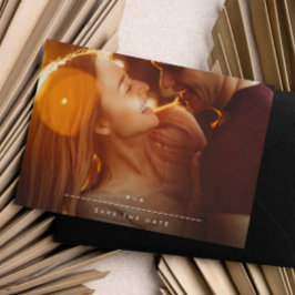 ミニマシンプルリストのモノグモダンラム セーブザデート