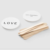 ミニマシンプルリストの愛ファンのセット ハンドファン (組立なし)