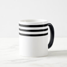 ミニマシンプルリストの白黒のストライプ