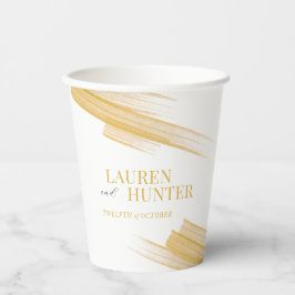 ミニマシンプルリストの砂のインクラ結婚イン 紙コップ