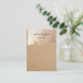 ミニマシンプルリストイヤリングネックレスディスプレイカード 名刺 (スタンド正面)