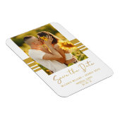 ミニマシンプルリストカスタムの写真新しい婚約した マグネット (右側)