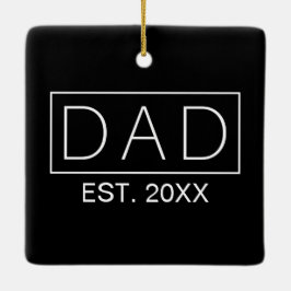 ミニマシンプルリストパパタイポグラフィ |オーナメント セラミックオーナメント