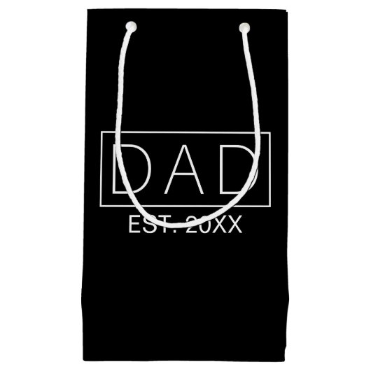 ミニマシンプルリストパパタイポグラフィ |抱き枕 スモールペーパーバッグ (正面)