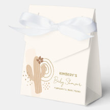 ミニマシンプルリストボホデザートカボスベビーシャワー