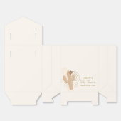 ミニマシンプルリストボホデザートカボスベビーシャワー フェイバーボックス (見開き)