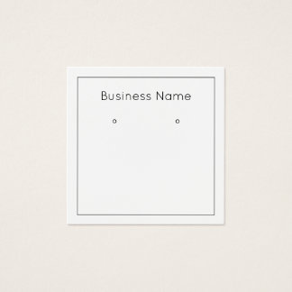 ミニマシンプルリストモダンイヤリング表示カード