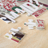 ミニマシンプルリスト写真私の花嫁のメイド ジグソーパズル (側面)