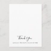 ミニマシンプルリスト卒業ありがとう ポストカード (正面)