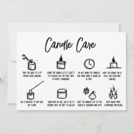 ミニマシンプルリスト気にCandleがロゴを追加 サンキューカード