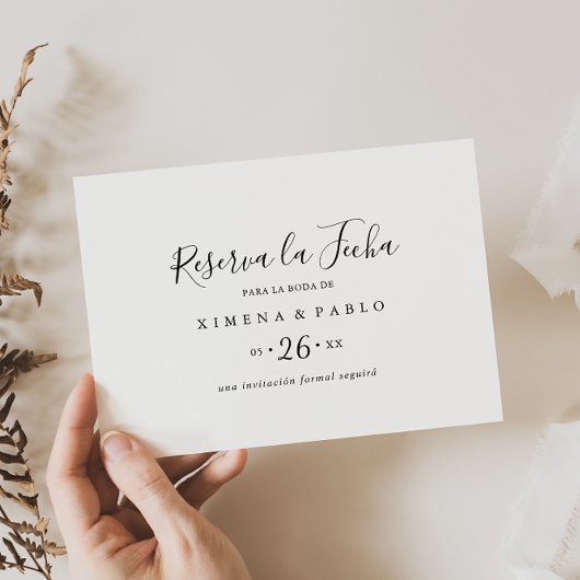 ミニマシンプルリスト水平予約ラフェハ セーブザデート