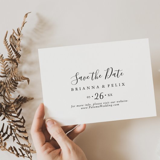 ミニマシンプルリスト水平結婚値 セーブザデート