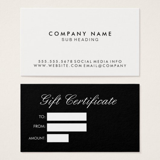 ミニマシンプルリスト白黒 (正面&裏面)