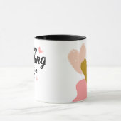 ミニマシンプルリスト私のダーリング魔法マグカップ マグカップ (中央)