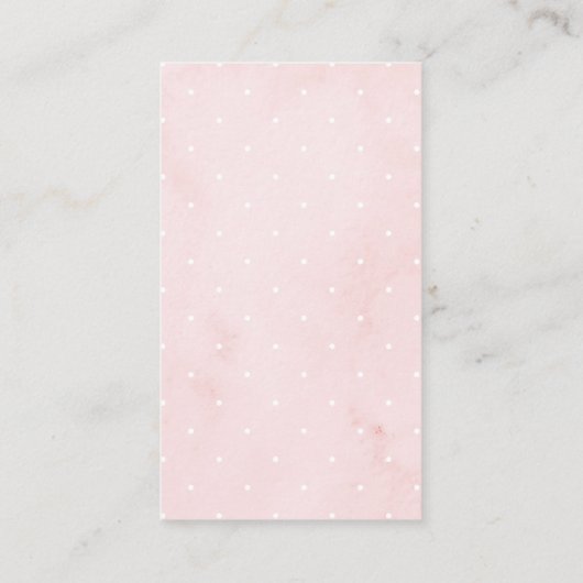 ミニマシンプルリスト象の赤ちゃんシャワーブックのリクエスト エンクロージャーカード (裏面)