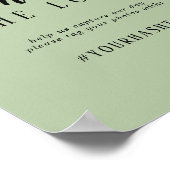 ミニマシンプルリスト|サージ共有ラブサイン ポスター (角)