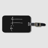 ミニマシンプルリスト・ヒー ラゲッジタグ (正面横)