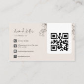 ミニマシンプルリスト 名刺 (裏面)