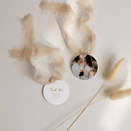 ミニマシンプルリスト|金ゴールド写真結婚の皆様 フェイバータグ