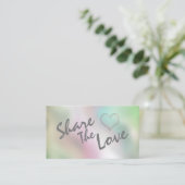 ミニマシンプルリモダン・ホログラフィック 紹介カード (スタンド正面)