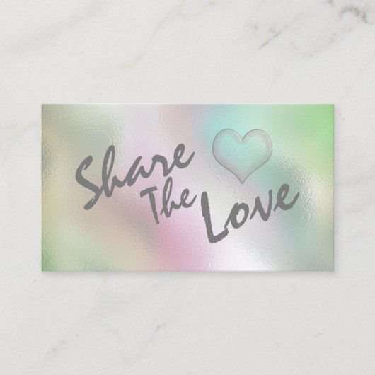 ミニマシンプルリモダン・ホログラフィック 紹介カード (正面)