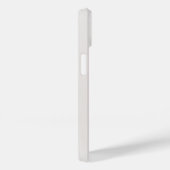 ミニマスタイリッシュモダンリストのホワイトモノグラム名 Case-Mate iPhoneケース (裏面 / 右)