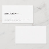 ミニマスタイリッシュリストモダンの滑り止め 名刺 (正面/裏面)