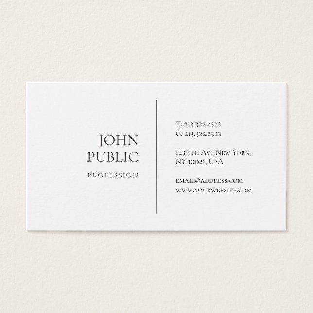 ミニマスタイリッシュリストモダンプロフェッショナルシシンプルック (正面)