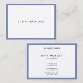 ミニマスタイリッシュリモダンアルプロフェッショナルトレンディールクセ 名刺 (正面/裏面)