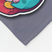 ミニマチスト漫画 フリースブランケット (角)