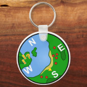 ミニマップ キーホルダー (正面)