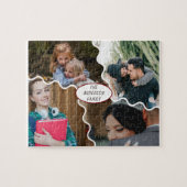 ミニマパーソナライズされたリストパズル | 記念すべき贈り物 ジグソーパズル (横)