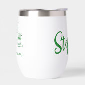 ミニマパーソナライズされたリスト植物ママかわいい植物の恋人 (左面)