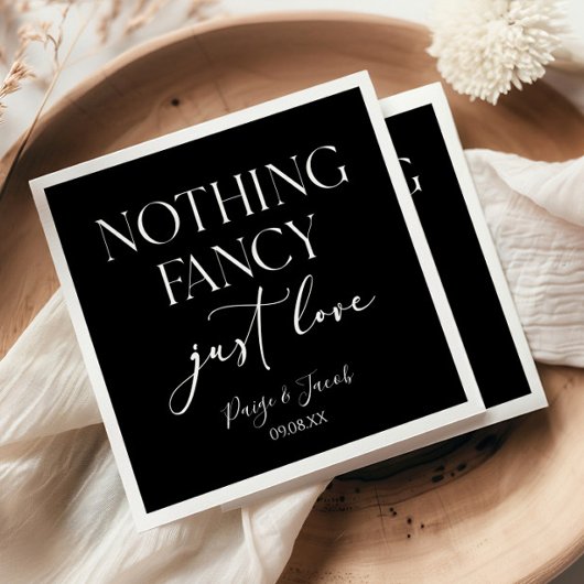 ミニマファンシーリストを愛すカジュアルる結婚ものは スタンダードカクテルナプキン