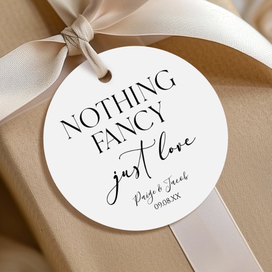 ミニマファンシーリストを愛すカジュアルる結婚ものは フェイバータグ