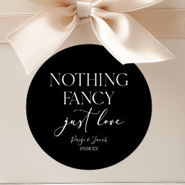 ミニマファンシーリストを愛すカジュアルる結婚ものは ラウンドシール